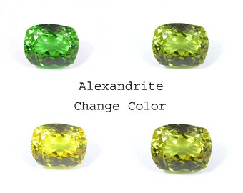 13 x 10 mm AAA+ 10.65 カラット 天然カラーチェンジ