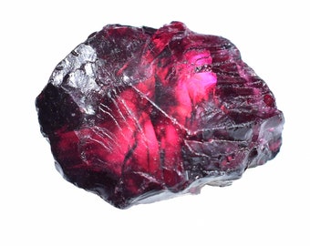 AAA+ 46.30 Ct Very Rare 100% Natural Red Painite Rocks Rough Unheated Unheated Burmese Facet (GIT) Certified Very nice Quality and Color