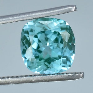 AAA+ 9 x 9 MM Huge Flawless 5.15 Ct Natural Bi-Color Parti Sapphire High-End Glamorous GIT Certified Top Grade Precious Cut Loose Gemstone