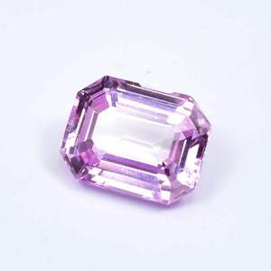 11 x 8 MM AAA+ 4.95 Ct 100% Natural Pink Burmese Ceylon Sapphire Radiant Cut Loose Gemstone (GIT) Certified Very High Quality