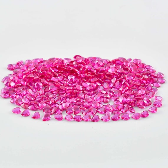 Rubino Naturale Rotondo Corindone Rose-Cut Lotto Sfuso Gemma 10 MM Per - Foto 7