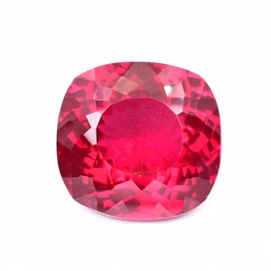16 x 15 MM AAA Flawless 19.40 Ct Natural Mozambique Pegion Blood Red Ruby Perfect Cushion Cut Gemstone GIT Certified Precious Rare Find