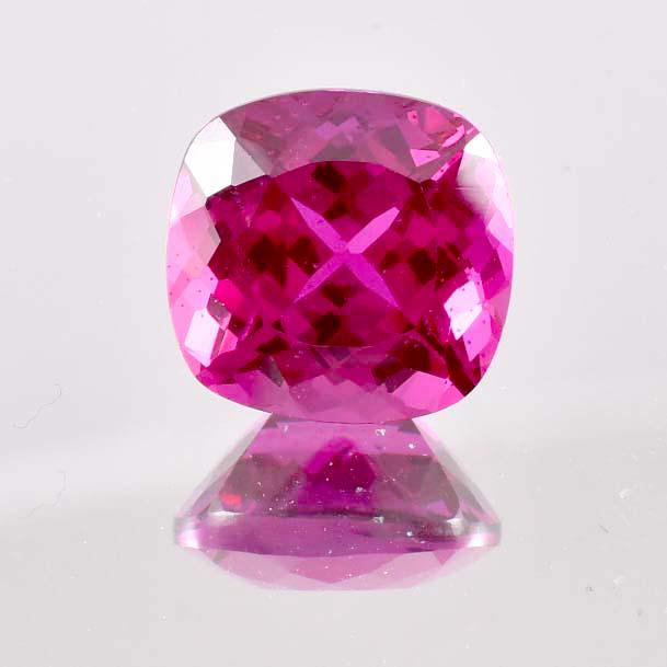 14 X 13 Cornflower Purple Sapphire 15.80 Ct Loose Gemstone GIT