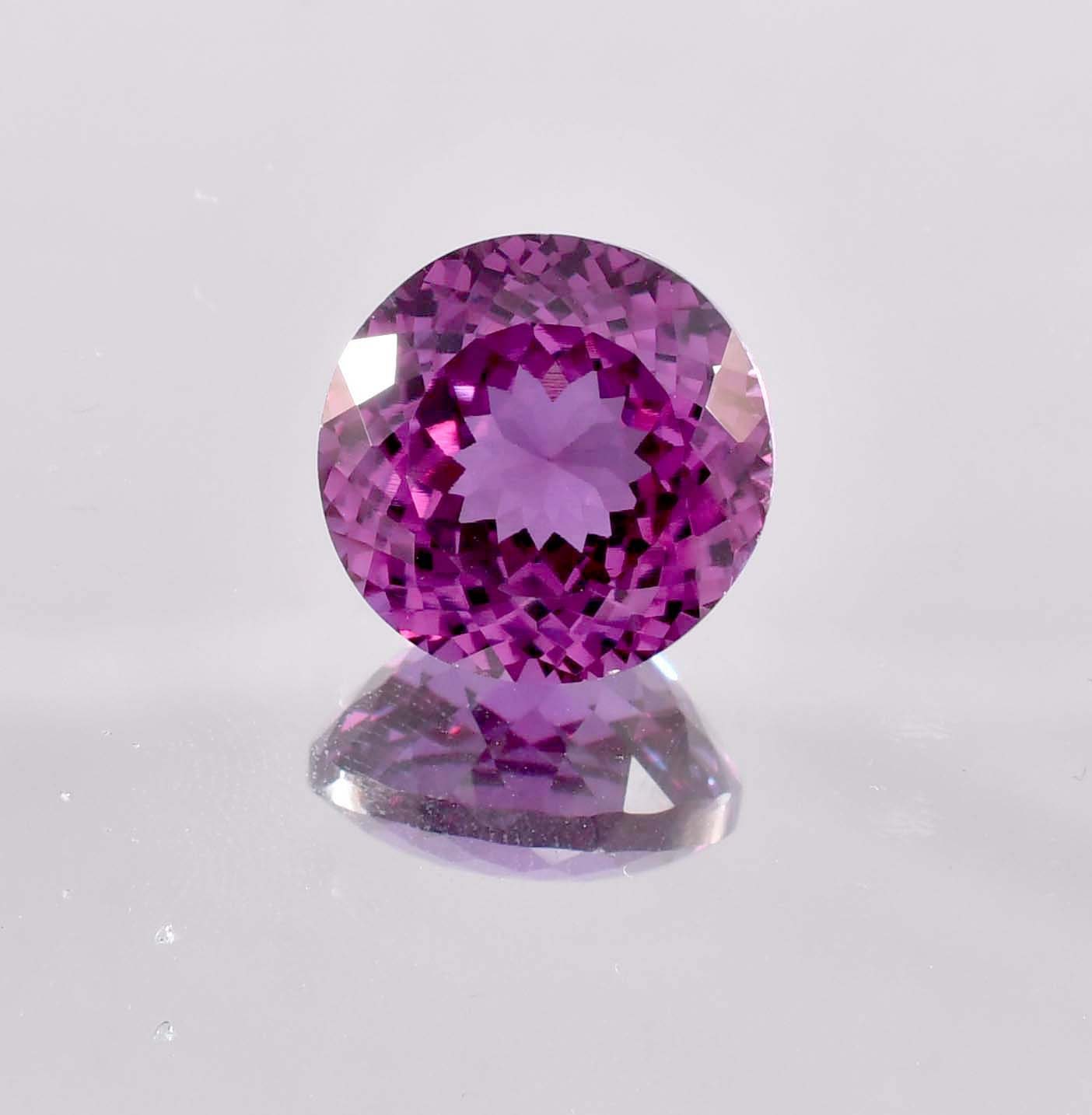 ボール PURPLE GEM 15P 15 X 15 MM Bi-color Purple Blue Java Plum Sapphire 19.01 Ct