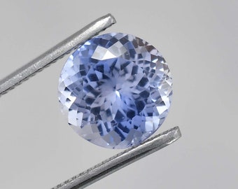11 x 11  MM Flawless 7.15 Ct Natural Royal Blue Ceylon Sapphire Master Cut GIT Certified Heart Touching Loose Gemstone Use Making Ring Gem