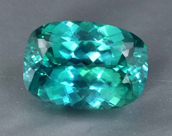 28 x 20 MM HUGE Flawless 62.15 Ct High-End Glamorous  Natural Bi-Color Parti Sapphire Cushion With GIT Certified Stunning Top Grade Stone