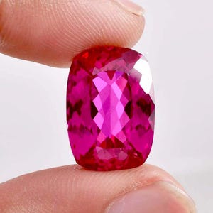 20 x 14 MM Cornflower Purple Sapphire 22.20 Ct Loose Gemstone GIT Certified Use to Make Purple Sapphire High Quality loose Sapphire Gemstone