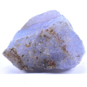 212.00 Ct 100% Natural Blue Chalcedony Facet Specimen Rough+Free (GIT) Certified Very Precious Rough 49.05 x 37.66 x 22.18 mm