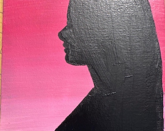 Silhouette Portraits - Handpainted
