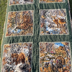 WildLife - King Size Quilt with Sham