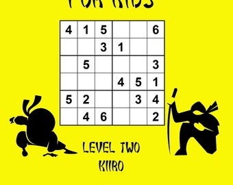 Sudoku Kids Puzzle Book Beginner