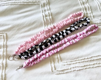 Checkered Collection - Scrunchie Lanyard
