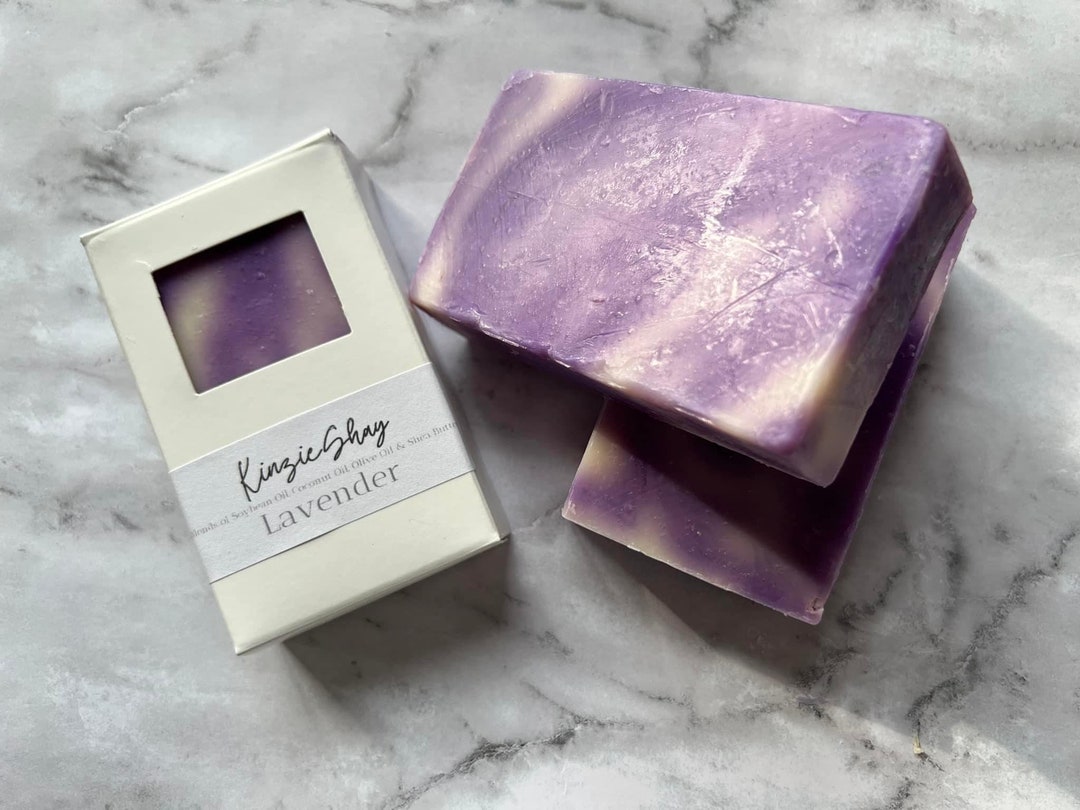 Lavender - Natural Cold Process Soap Bar - Etsy