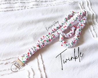 EXCLUSIVE* Not Restocking- Scrunchie Lanyard - Twinkle + Breakaway Option