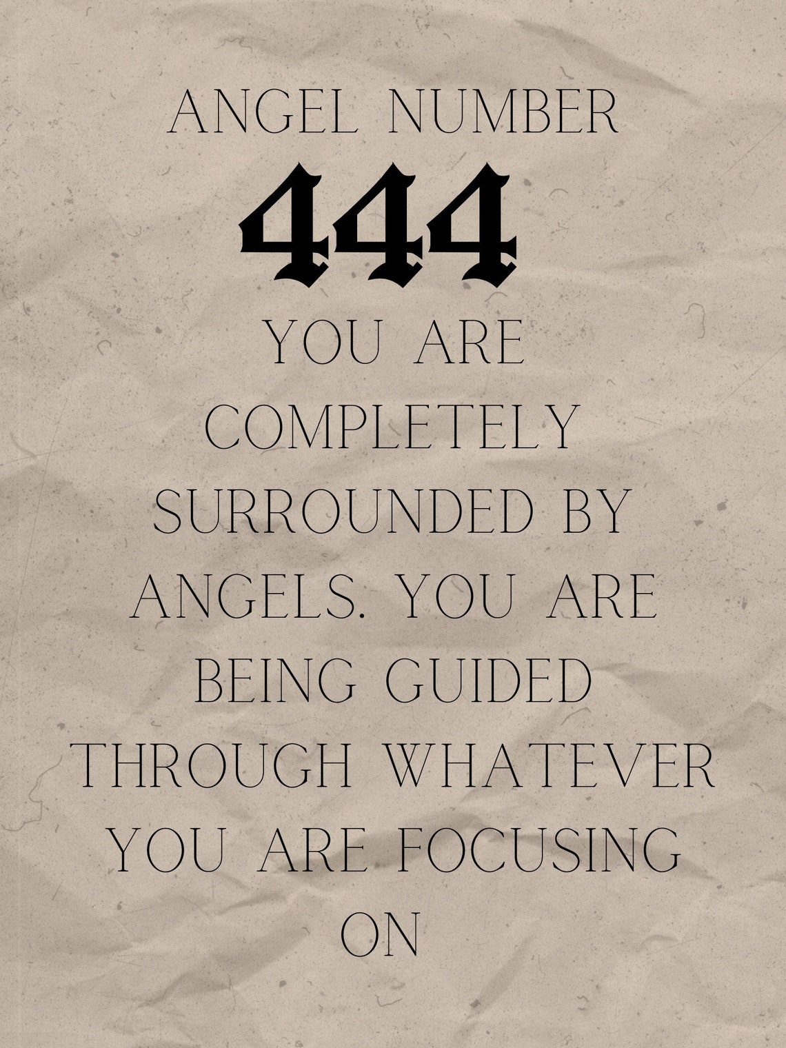 444 Sticker | Angel Number Sticker | Laptop Sticker | Water Bottle ...