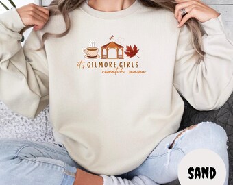 Cozy Rewatch Season Sweatshirt, Cozy Autumn Vibes Hoodie