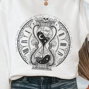 Book Quote Hades x Persephone I have Waited Lifetimes for You Sweatshirt | OFFICIALLY LICENSED | Scarlett St. Clair Greek A Touch of Malice
