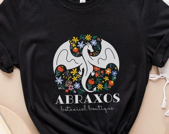 Throne of Glass Abraxos Manon T-Shirt | OFFICIALLY LICENSED | Wildflower Boutique Botanical Shop The 13 Neren Wing Leader T-shirt ToG Witch