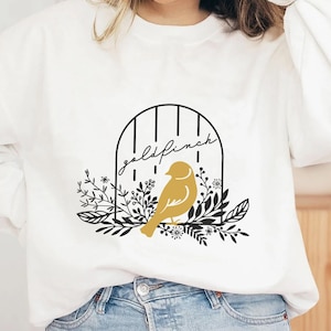 Goldfinch The Plated Prisoner Series Sweatshirt | Raven Kennedy | Bookish Commander Rip Auren Slade Slauren Gleam Glint Glow Gild Hoodies