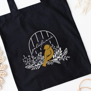 Goldfinch Library Book Bag | Raven Kennedy The Plated Prisoner Series Gild Gleam Glow Glint Auren Commander Rip Slade King Midas Rot Bookish