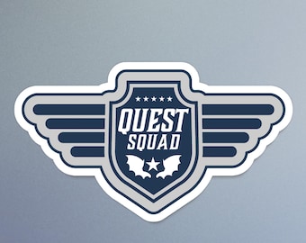 Licensed Quest Squad Sticker | Rebecca Yarros RY Fourth Wing FW Onyx Storm Fun Funny Ridoc Kiss Cut Sticker Sheet Iron Flame Dragon Bookish