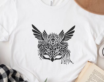 Dread Trove Mask | OFFICIALLY LICENSED | Sarah J Maas A Court of Silver Flames Dread Trove Crown Mask Harp Tshirt Fanart Nessian Nesta Cass