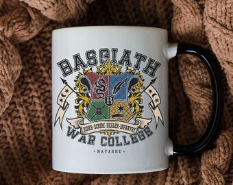 バスギアス戦争大学クレストマグ | 公式ライセンス商品 | レベッカ・ヤロス フォース・ウィング アイアン・フレイム エンピリアン マーチ ラージ コーヒー ティー タンブラーボトル