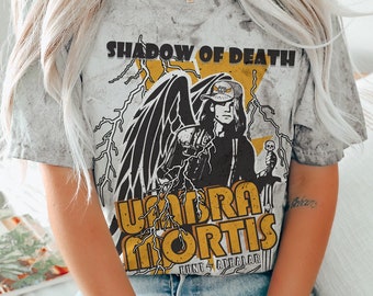 Umbra Mortis Bootleg T-Shirt Crescent City | OFFICIALLY LICENSED | Sarah J. Maas SJM Ruhn Danaan Festival Retro Concert Tee Hunt Athalar