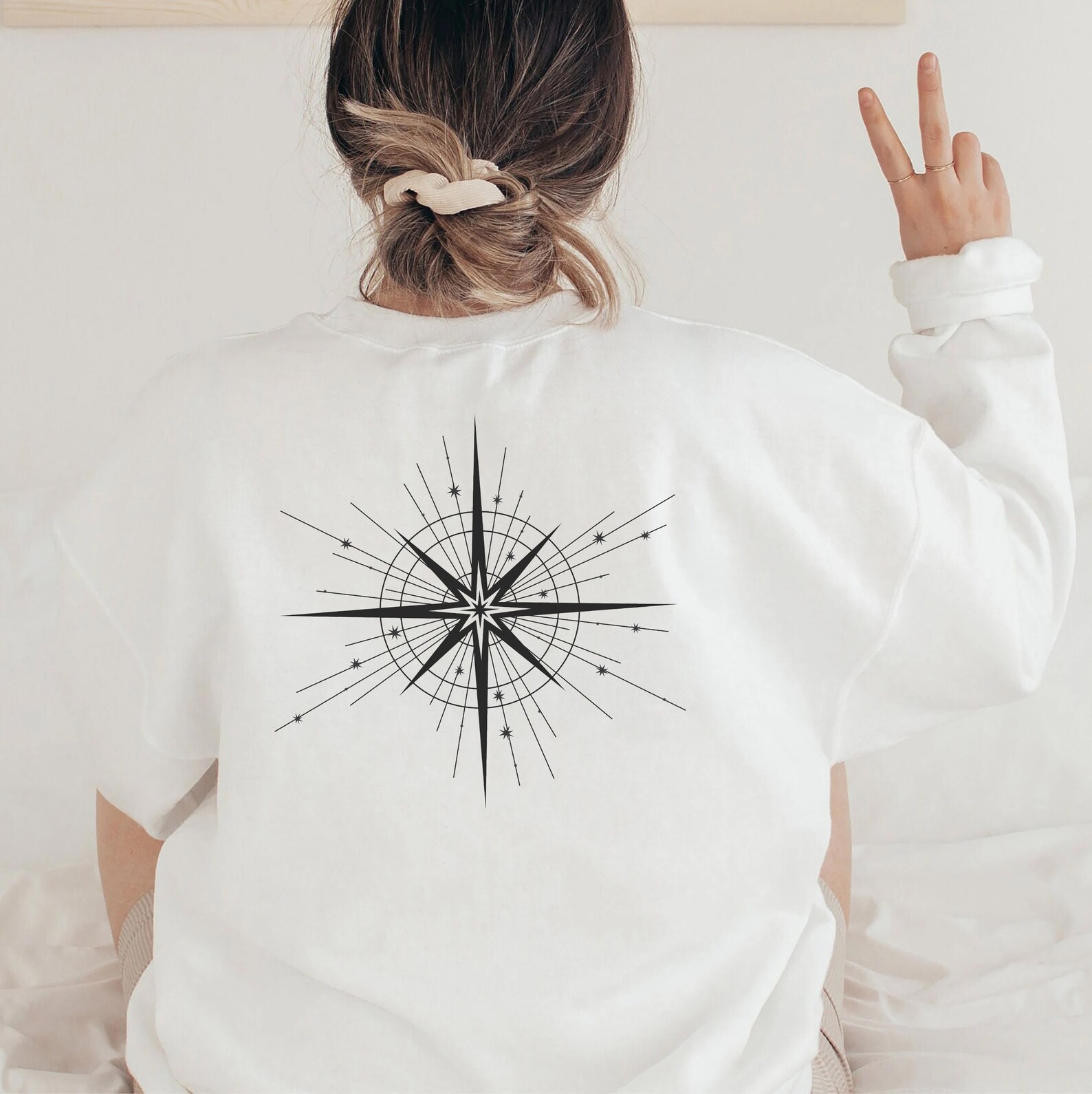 Nesta Cassian Bargain Tattoo Pullover Sweatshirt OFFICIALLY Etsy
