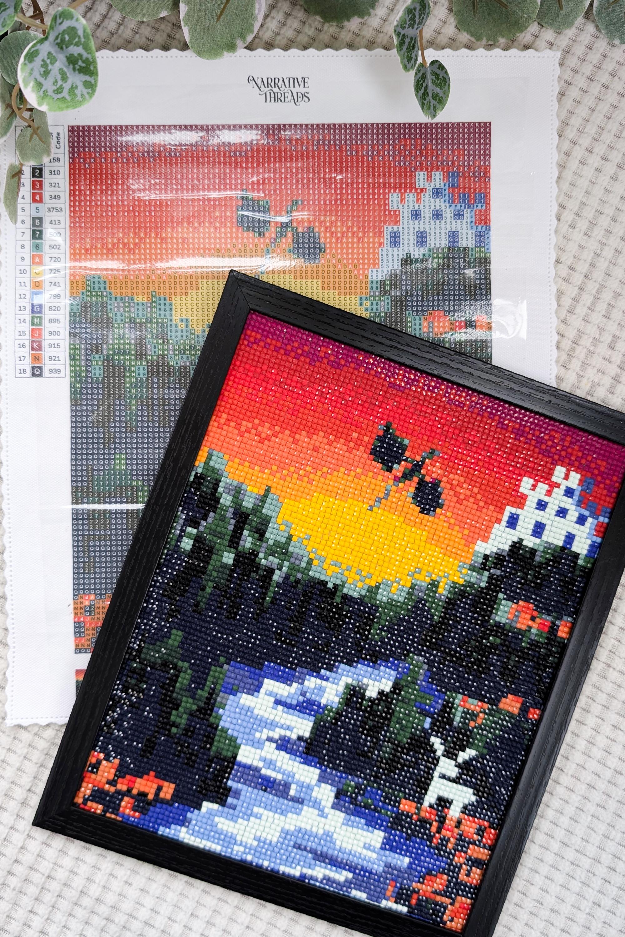 Licensed Terrasen Diamond Painting Kit | Throne of Glass Sarah J