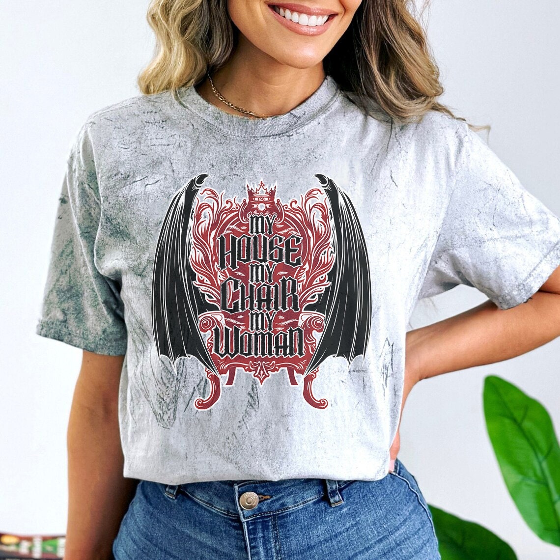 house on the hill バレリーナTシャツ　80 My House, My Chair, My Woman T-shirt | OFFICIALLY LICENSED | Iron