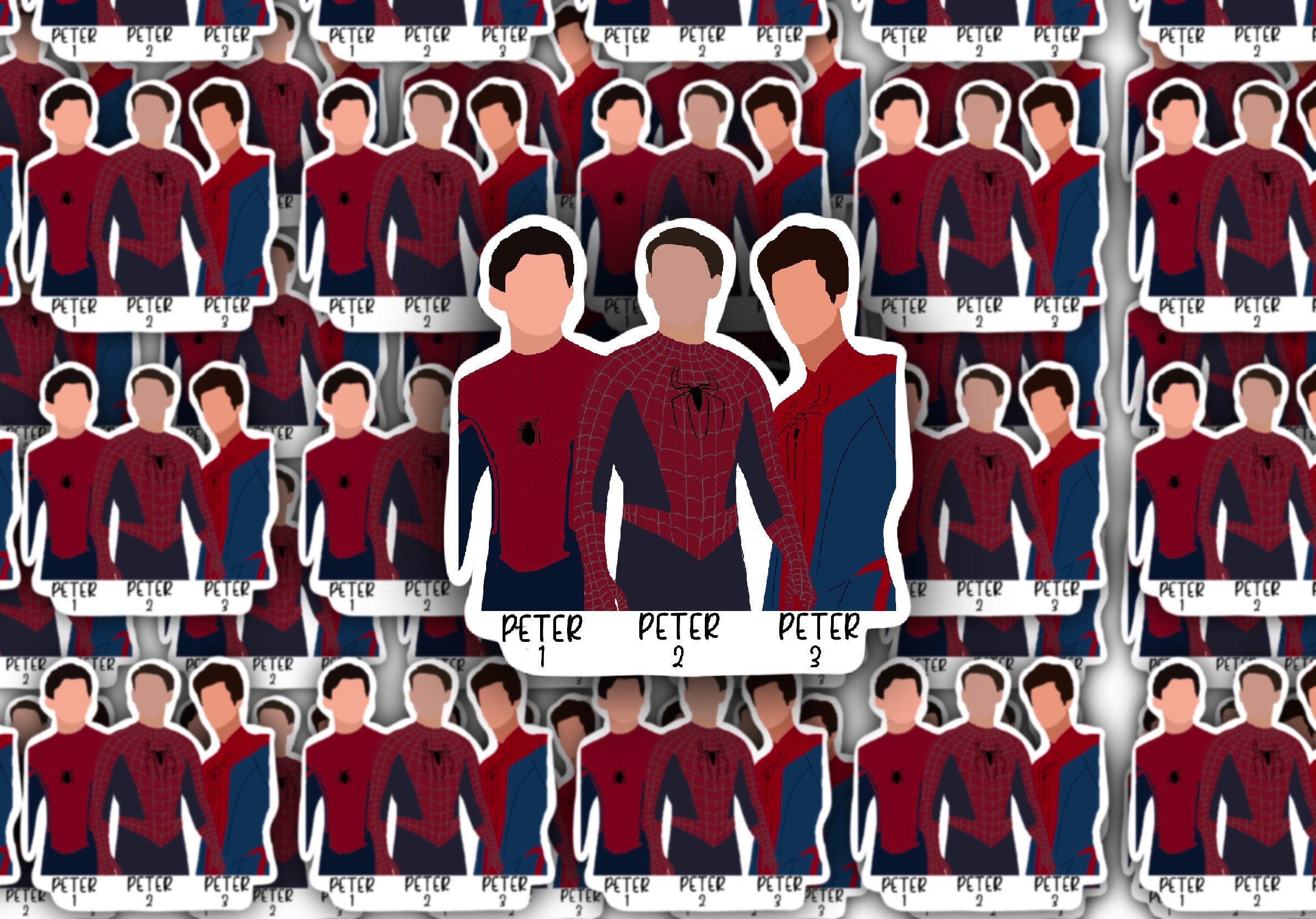 Spider Man Sticker Pack Etsy
