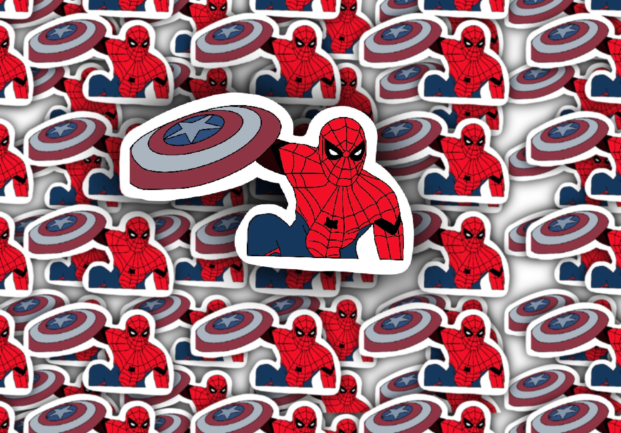 Spider Man Sticker Pack Etsy