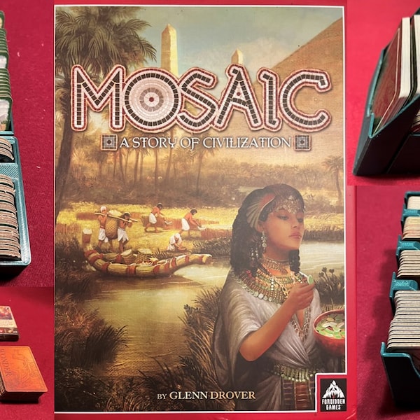 Mosaic: A Story of Civilization Retail Edition Insert STL for 3D Printing