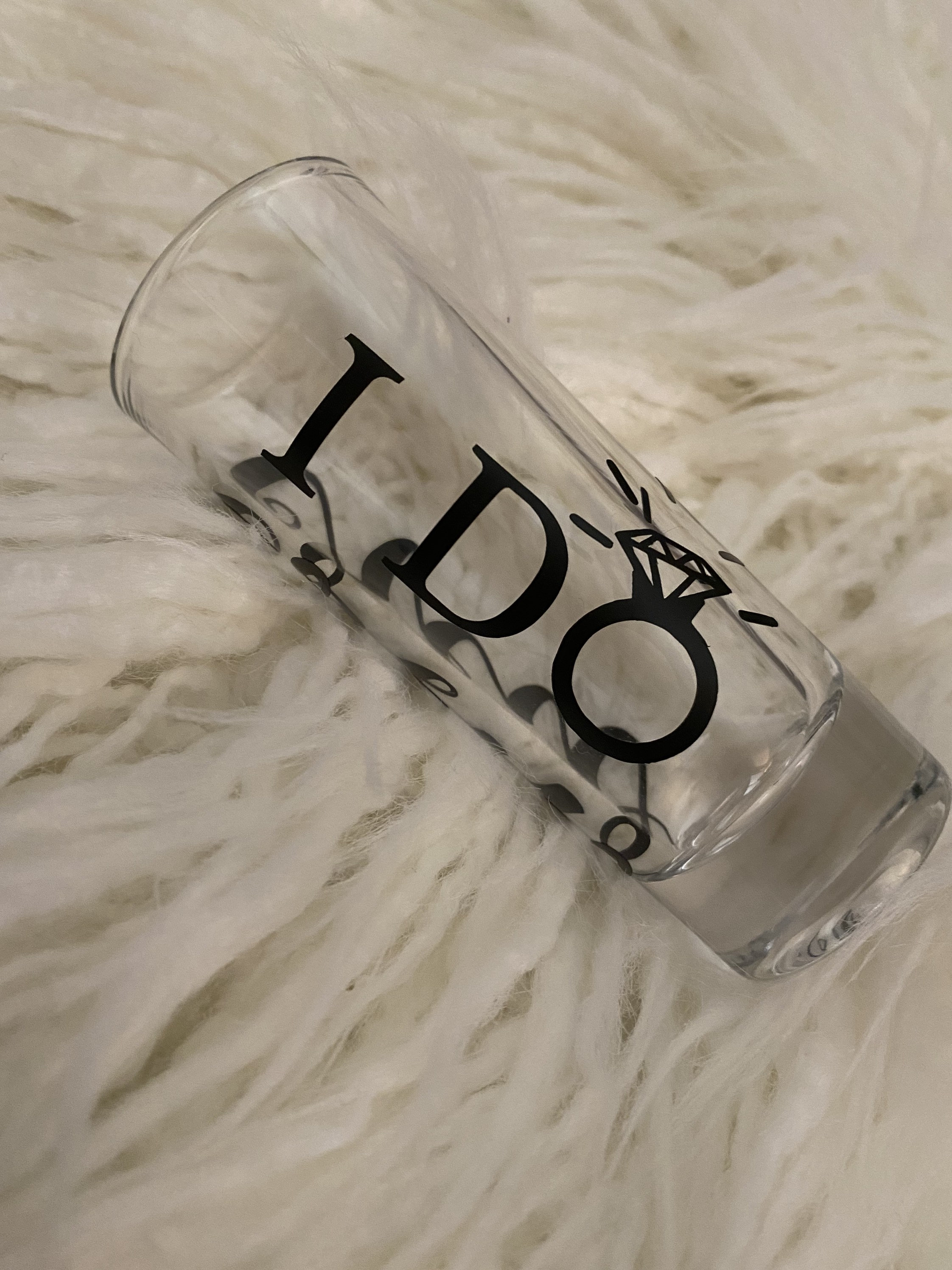 I Do Crew Shot Glasses Etsy