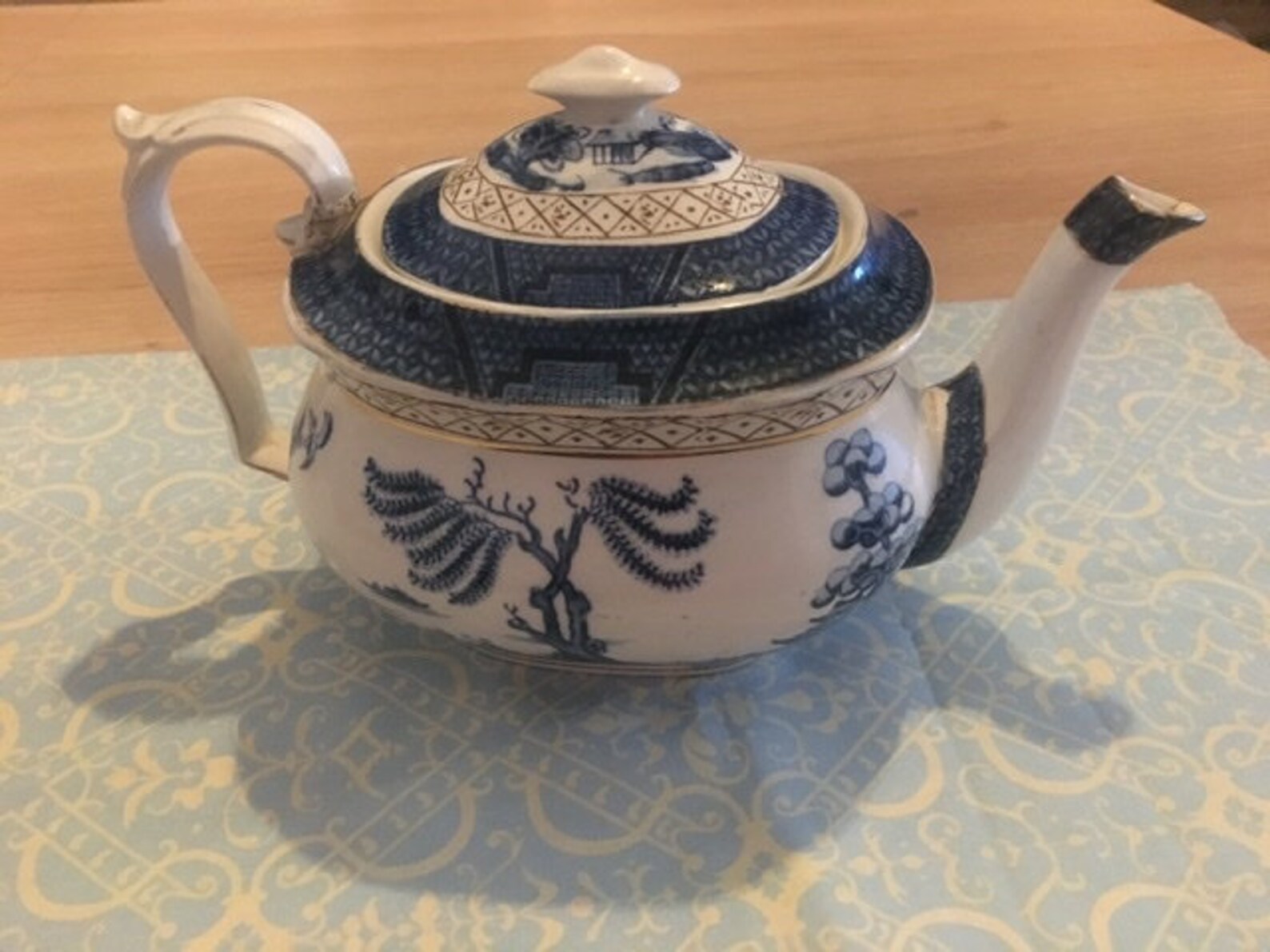 Vintage cozy teapot Booths Real Old Willow Teapot Made in Etsy