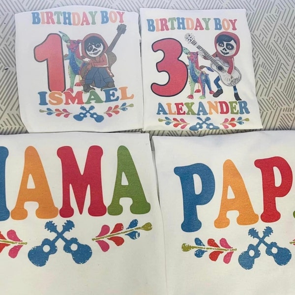 CoCo Birthday Shirts