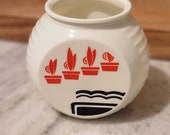 Fire King Vitrock Grease Jar without Lid