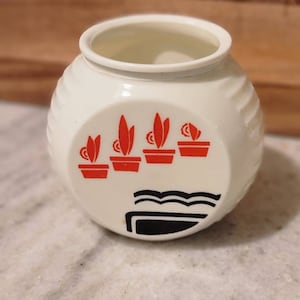 Fire King Vitrock Grease Jar without Lid