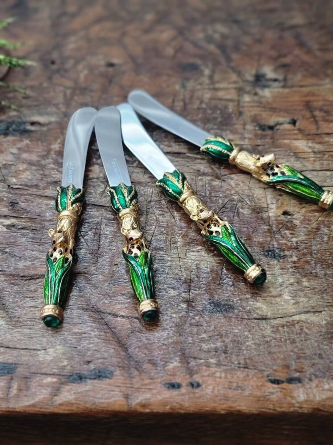 2 Saints Cheese Knives/spreader Etsy