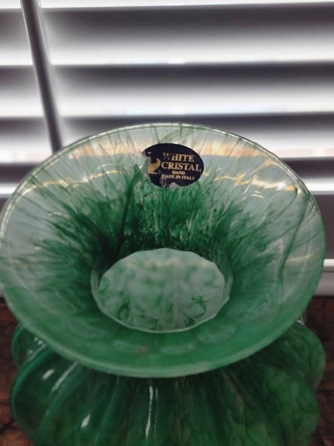 Vaso Glass - Crystal With White Rim main image 1
