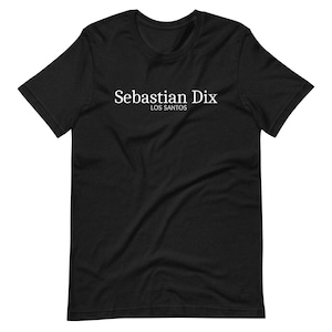 Sebastian Dix Los Santos T-Shirt GTAV, GTA5, Los Santos, San Andreas, Unisex, Videospiel, Gamer Shirt, Cosplay, Kostüm Shirt, Gamer Geschenk