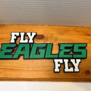 Philadelphia Eagles Wall Decoration, Fly Eagles Fly - Standard Size