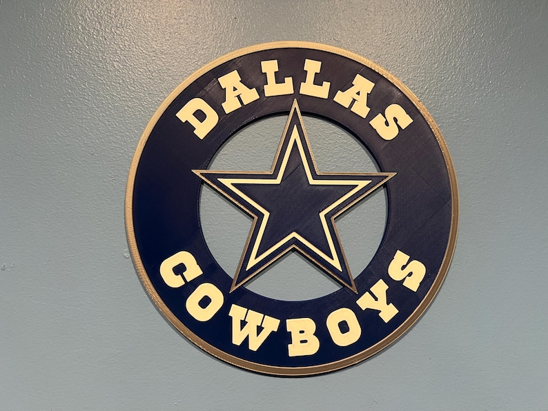 Dallas Cowboys | Wall Sign | Cowboys Logo | Wall Decoration | Sports ...