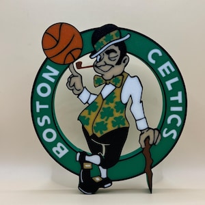 Boston Celtics / Decoración de escritorio / Logotipo de los Celtics / Estantería / Decoración deportiva / Baloncesto