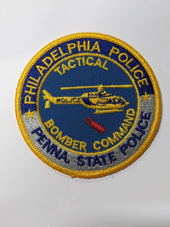 Philadelphia Police / PA State Police Tactical Bomber Etsy
