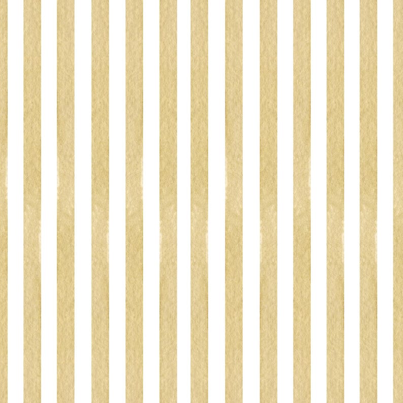 Vertical Mustard Stripe Wallpaper Peel and Stick - Neutral Tone Yellow Striped Renter Friendly Wallpaper, Modern Aesthetic Farmhouse Design