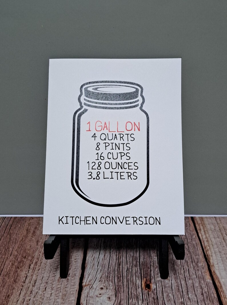 Notecards, Kitchen Conversion Theme Note Card Set, Gift for Cook ...