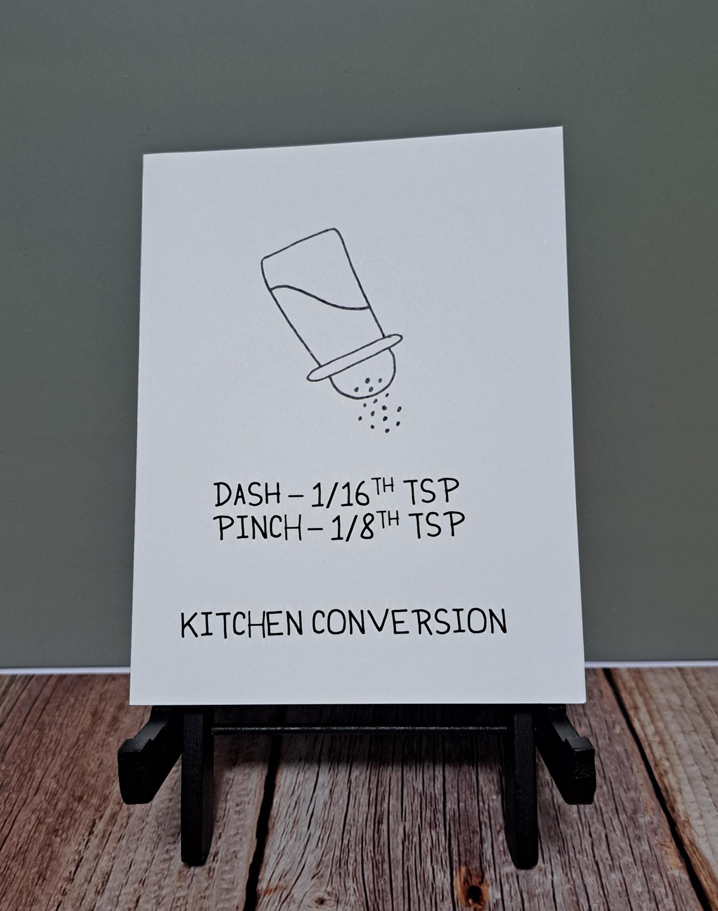 Notecards, Kitchen Conversion Theme Note Card Set, Gift for Cook ...