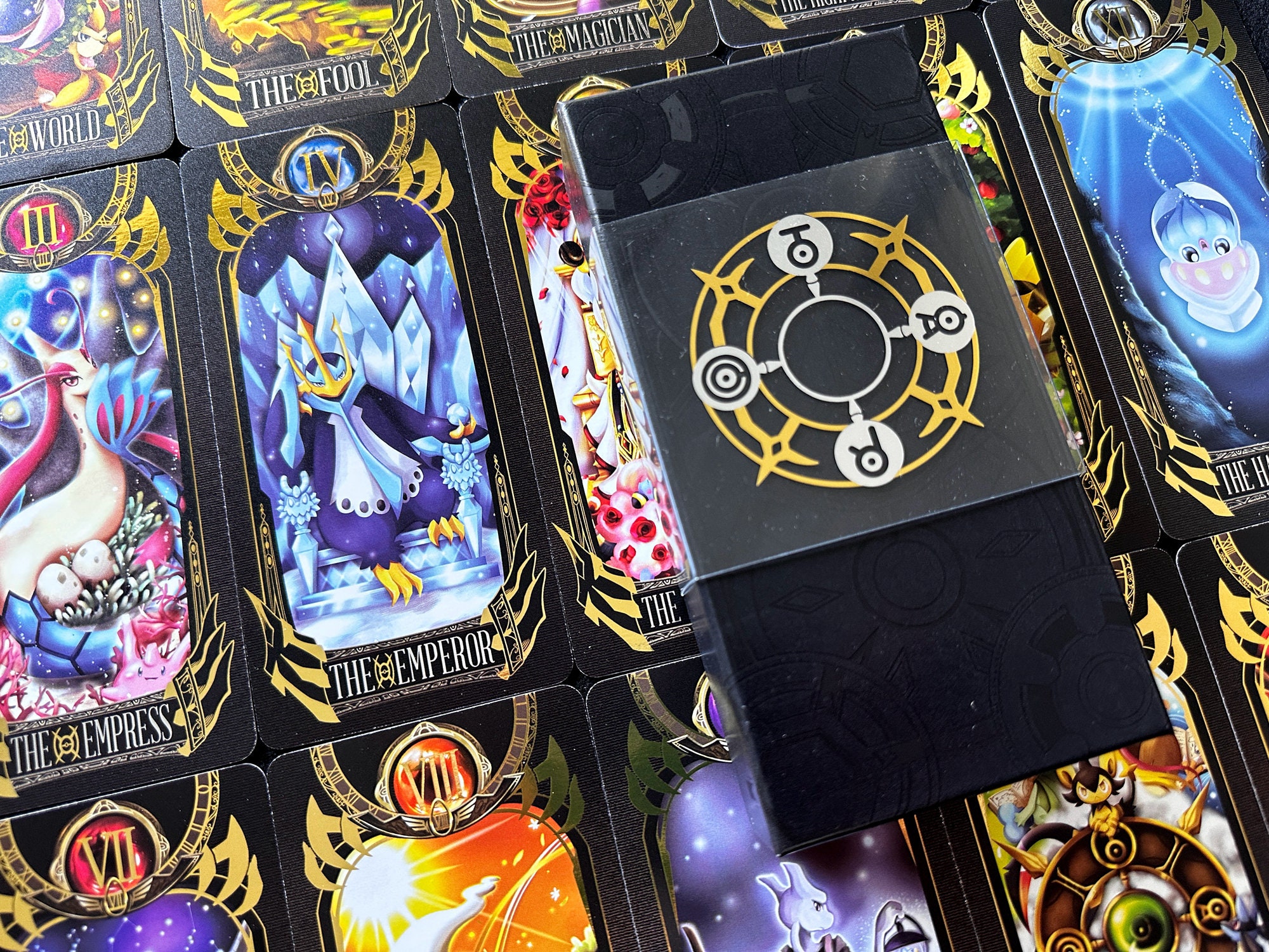 Pokemon Deck78 Tarot Beautifully Printed Etsy